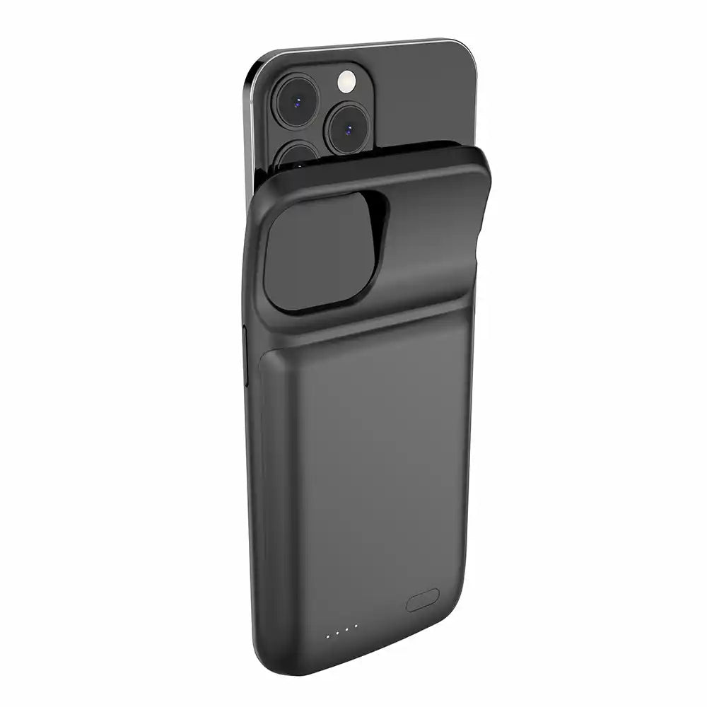 Power-Bank-Case iPhone Schutzhülle - Schwarz