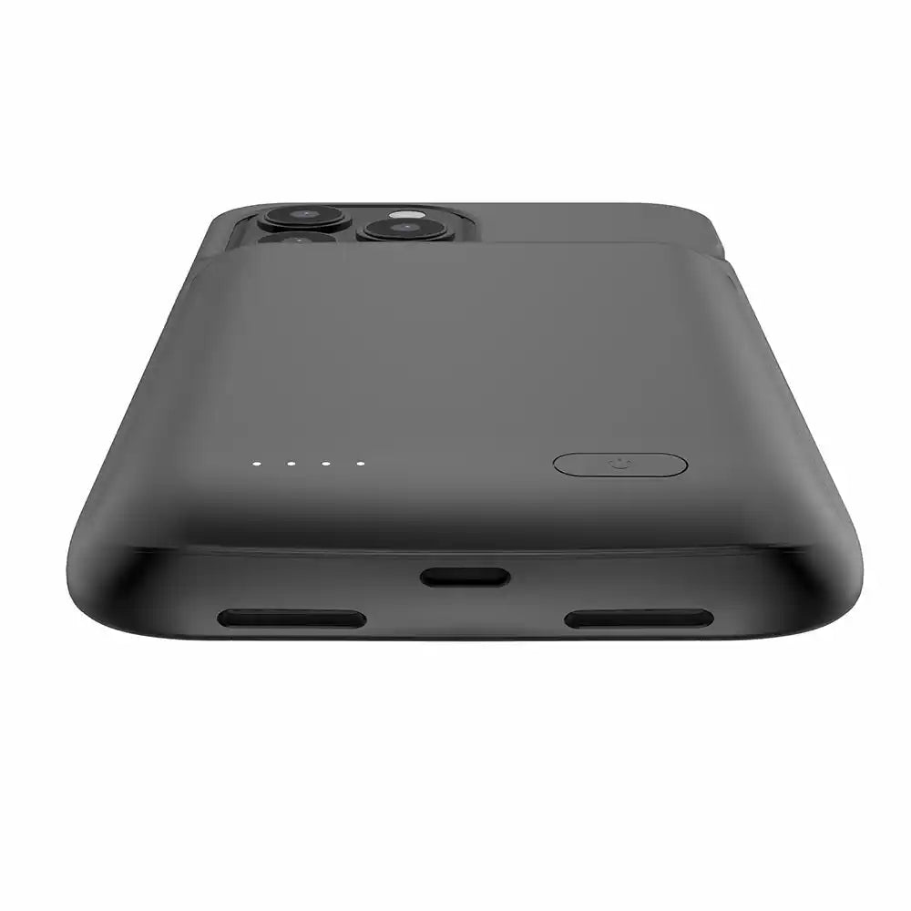 Power-Bank-Case iPhone Schutzhülle - Schwarz